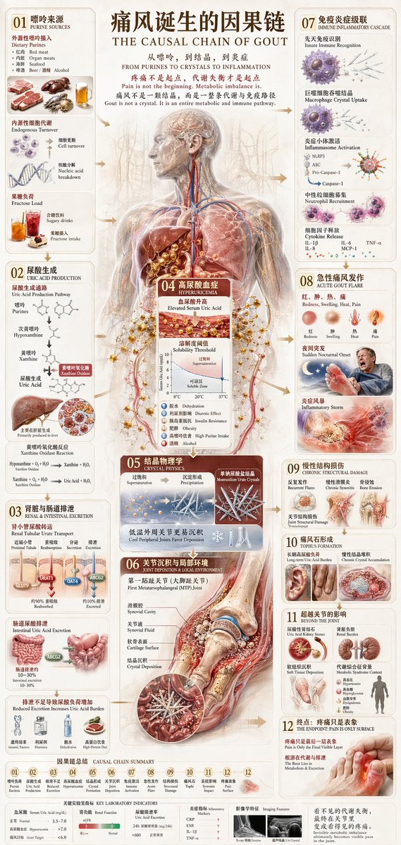comprehensive medical infographic