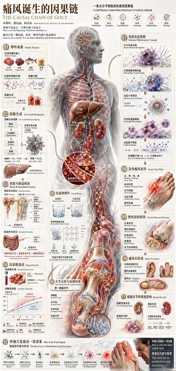 comprehensive medical infographic