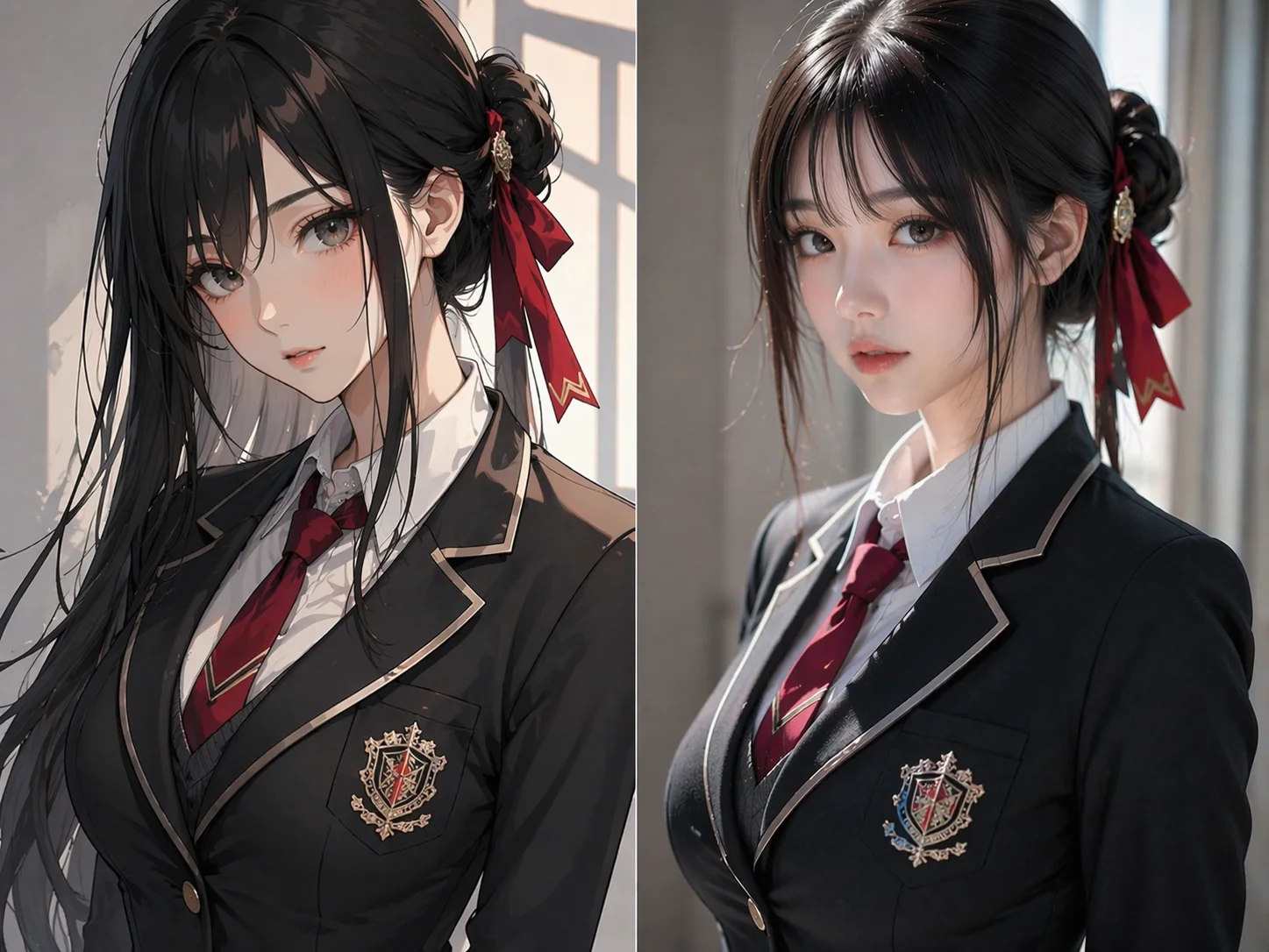 为 AI 视频准备的角色参考图